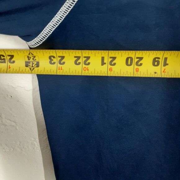 Samuel Adams Adult Mens Large Blue Long Sleeve Polyester Shirt - Picture 5 of 6